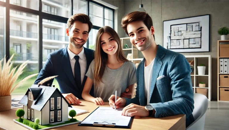 trois jeunes achètent un appartement ensemble